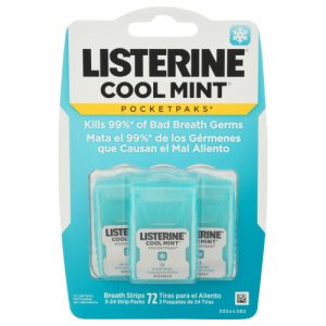 Listerine Pocketpaks Cool Mint Breath Strips s (24 ct)