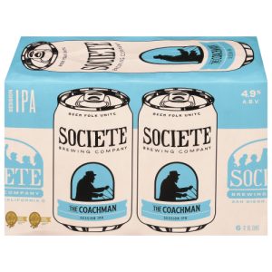 Societe Session IPA The Coachman Beer 6 - Cans (12 oz)