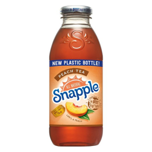 Snapple Peach Tea (Single/16 oz Bottle)