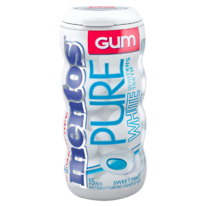 Mentos Gum Pure White (Single/15 Pieces)