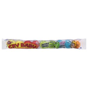 Dubble Bubble Cry Baby Extra Sour Lemon. Cherry. Apple. Berry. Orange. Bubble Gum (2.32 oz)