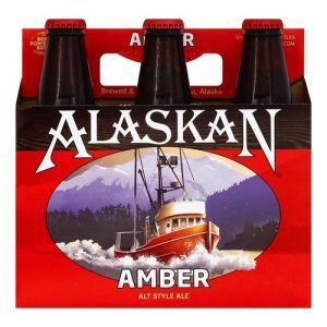 Alaskan Amber Alt Style Beer Bottle (6 Pack/12 FL OZ Bottle)