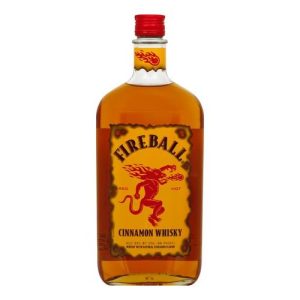 Fireball Cinnamon Whisky Liqueur (Single/750.00 ML Glass Bottle)