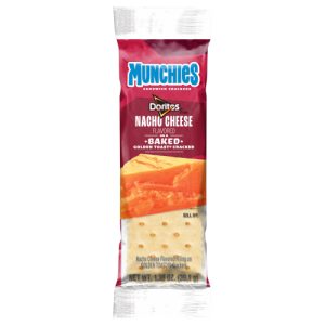 Munchies Doritos Sandwich Crackers Nacho Cheese Flavored (1.38 Oz)