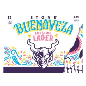 Stone Buenaveza Salt & Lime Lager Beer (12 ea)