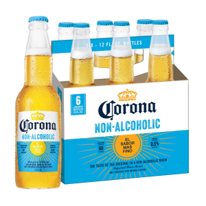 Corona Non-Alcoholic Malt Beverage Mexican Brew Bottles (6 pk)