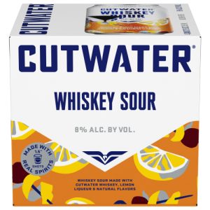 Cutwater Whiskey Sour 4 - Cans (12 fl oz)