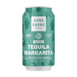 Juneshine Classic Tequlia Margarita (4 Pack/12 OZ Cans)