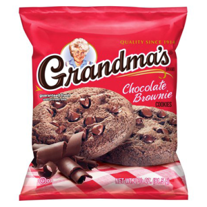 Grandma's Chocolate Brownie Cookies (2 Pack/2.5 oz)