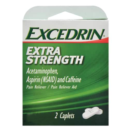 Excedrin Extra Strength (2 Pack/250mg)