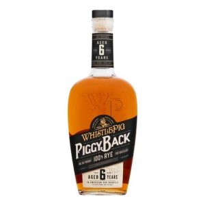 WhistlePig PiggyBack Rye Whiskey 6 Year (Single/750ml)