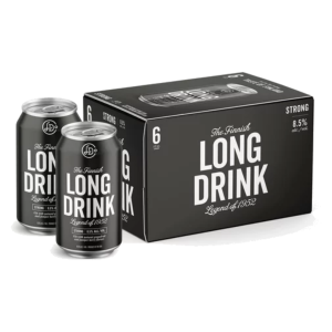 Long Drink Strong Citrus Soda - 6-Pack (Single/2.13 LT Box)