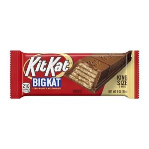 Kit Kat Big Kat Crisp Wafers in Milk Chocolate King Size (Single/3.00 OZ Plastic Wrapper)