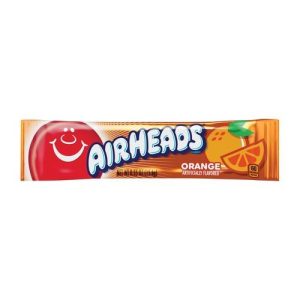 AirHeads Artificially Flavored Candy Orange (Single/0.55 OZ Foil Wrapper)