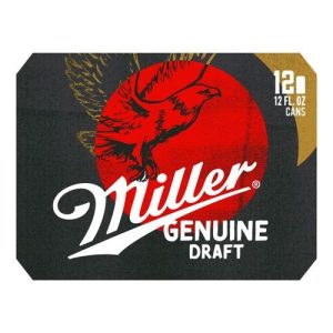 Miller Genuine Draft Cans (12 Pack/12 oz Cans)