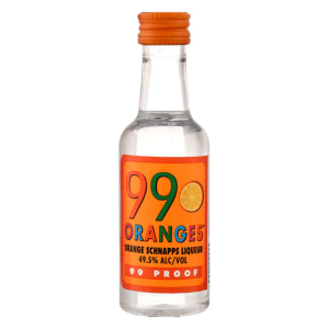 99 Oranges Schnapps Liqueur (Single/50.00 ML Glass Bottle)