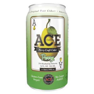 Ace California Perry Craft Cider Madagascar Vanilla Can (6 Pack/12 oz Can)