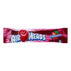 AirHeads Artificially Flavored Candy Strawberry (Single/0.55 OZ Foil Wrapper)
