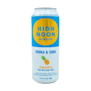High Noon Seltzer Pineapple (Single/12 oz Can)