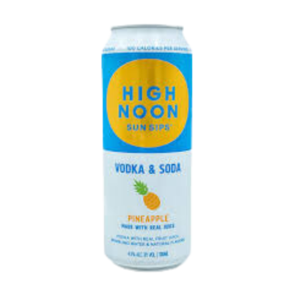 High Noon Seltzer Pineapple (Single/12 oz Can)