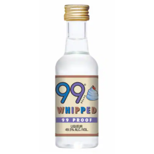 99 Whipped Cream Schnapps (Single/50.00 ML Plastic Bottle)