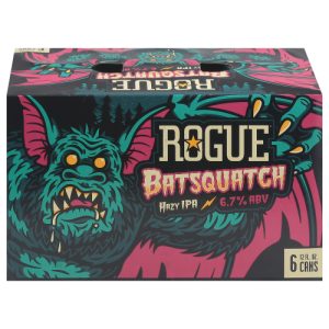 Rogue Hazy IPA Batsquatch Beer 6 - Cans (12 fl oz)
