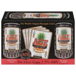 Ace California Craft Cider Pineapple Beer 6 - Cans (12 oz)