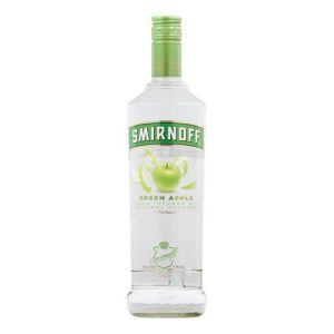 Smirnoff Twist of Green Apple Vodka (Single/750.00 ML Glass Bottle)