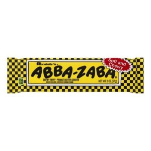 Annabelle's Abba-Zabba Candy Bar Chewy Taffy - Peanut Butter Ce... (Single/2.00 OZ Plastic Wrapper)