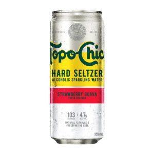 Topo Chico Hard Seltzer Strawberry Guava (Single/24oz)