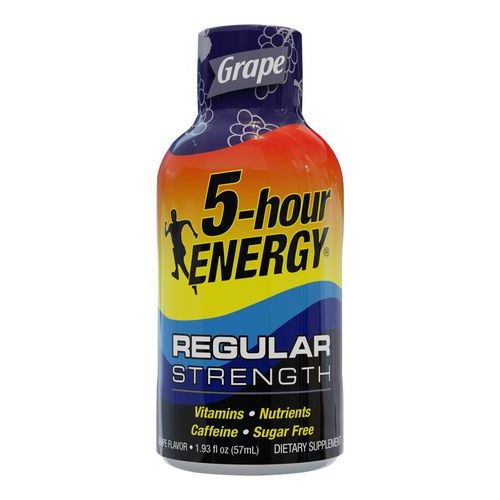 5-hour Energy Dietary Supplement Grape (Single/1.93 FL OZ Plastic Bottle)