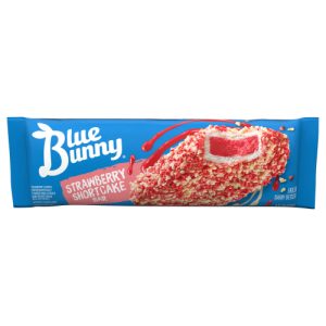 Blue Bunny Strawberry Shortcake Bar