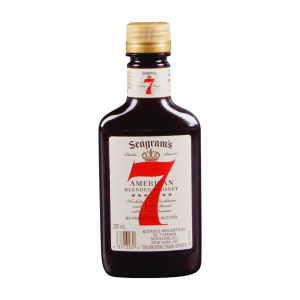Seagram's 7 Crown American Blended Whiskey (Single/200 ml)