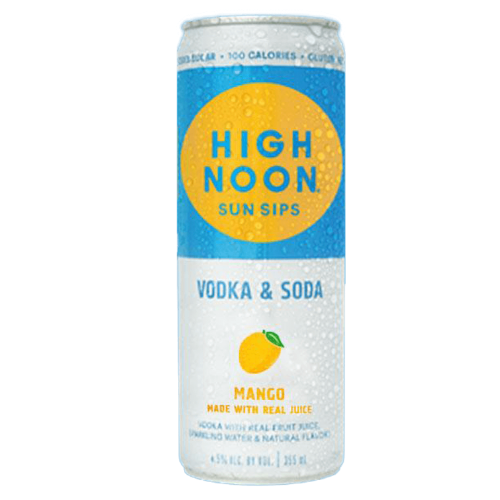 High Noon Seltzer Mango (Single/12 oz Can)