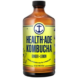 Health Ade Kombucha 16oz - Ginger Lemon