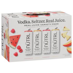 Nutrl Variety Pack Real Juice Vodka Seltzer 8 - Cans (12 fl oz)