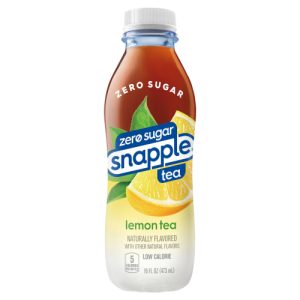 Snapple Zero Sugar Lemon Tea recycled plastic bottle (16 fl oz)