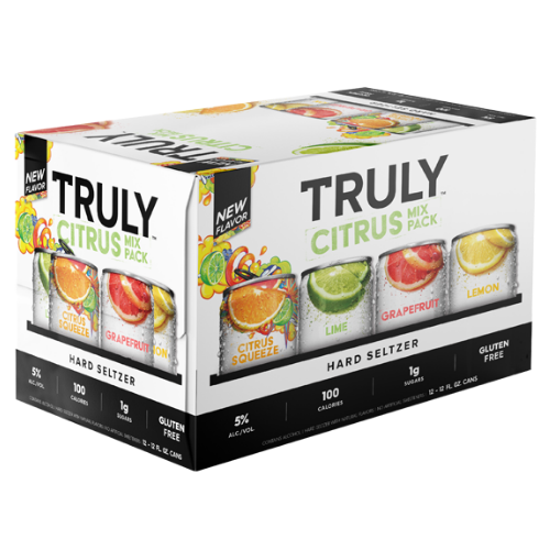 Truly Citrus Variety Pack (12 Pack/12 oz Cans)