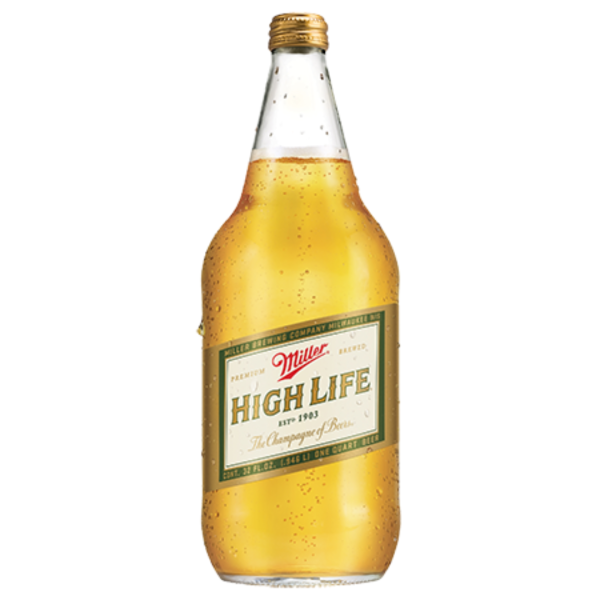 Miller High Life Bottles (Single/32oz)