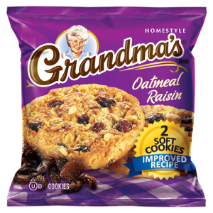 Grandma's Oatmeal Raisin Cookies (2 Pack/2.5 oz)