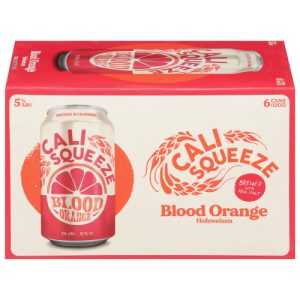 Cali-Squeeze Hefeweizen Blood Orange Beer Can 6 - Cans (12 oz)
