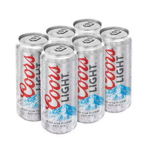Coors Light Can (6 Pack/12 oz Cans)