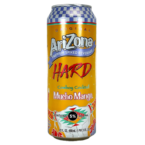 Arizona Hard Mucho Mango (Single/22 oz)