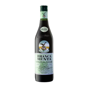 Branca Menta Liqueur (Single/750.00 ML Glass Bottle)