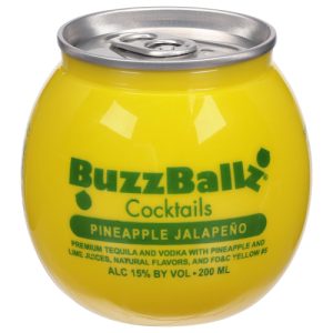 BuzzBallz Pineapple Jalapeno Cocktails (200 ml)