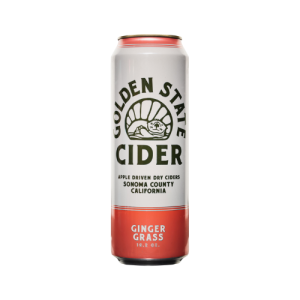 Golden State Cider Ginger Grass Cans (4 Pack Cans/1 pint)
