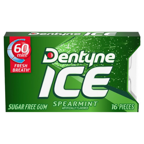 Dentyne Ice Spearmint (Single/16 Pieces)