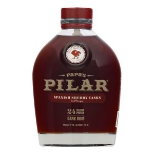 Papa's Pilar 24 Solera Profile Dark Rum Spanish Sherry Casks (Single/750.00 ML Glass Bottle)