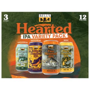 Bell's Hearted IPA Beer Variety Pack 12 - Cans (12 oz)