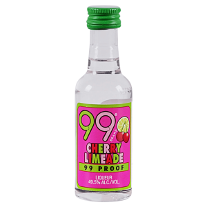 99 Cherry Limeade Liqueur (Single/50.00 ML Glass Bottle)